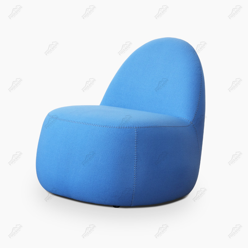 Mitt Lounge Chair Replica in Fabric FA203-F