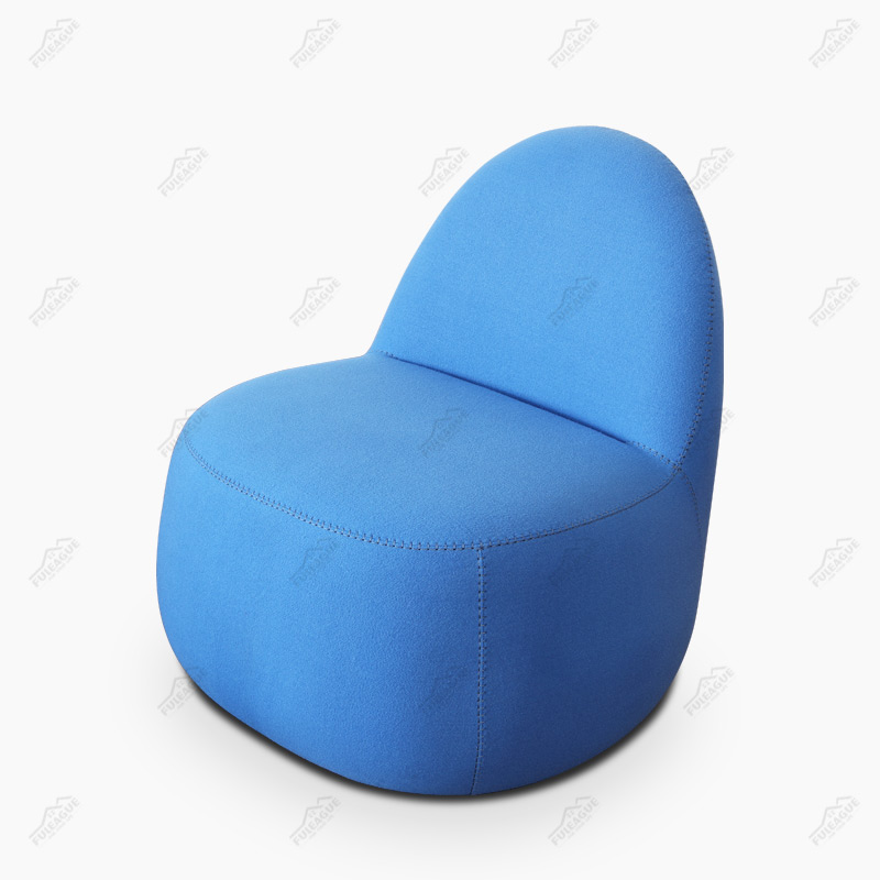 Mitt Lounge Chair Replica in Fabric FA203-F