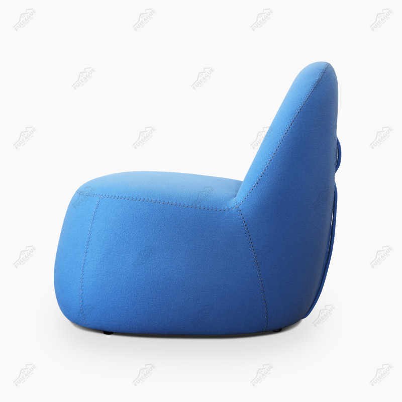 Mitt Lounge Chair Replica in Fabric FA203-F