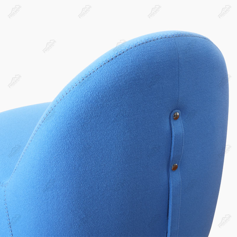Mitt Lounge Chair Replica in Fabric FA203-F