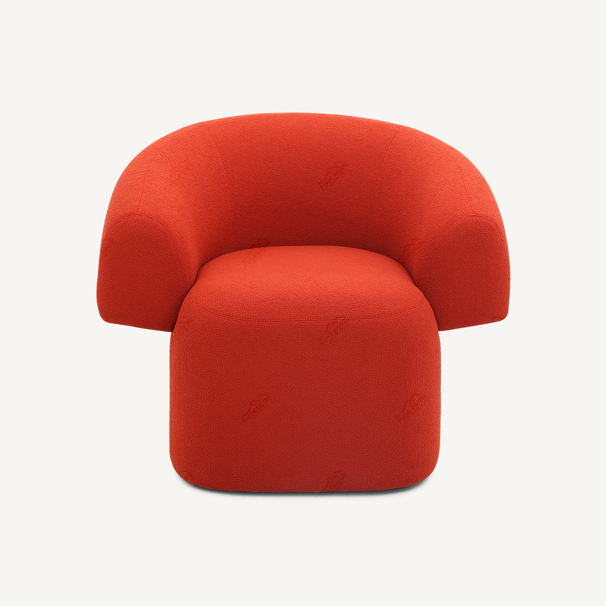 Modern Accent Armchair In Fabric FA417-F
