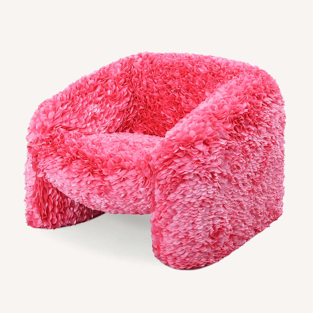 Modern Armchair Petal Chair In Fabric FA415-F