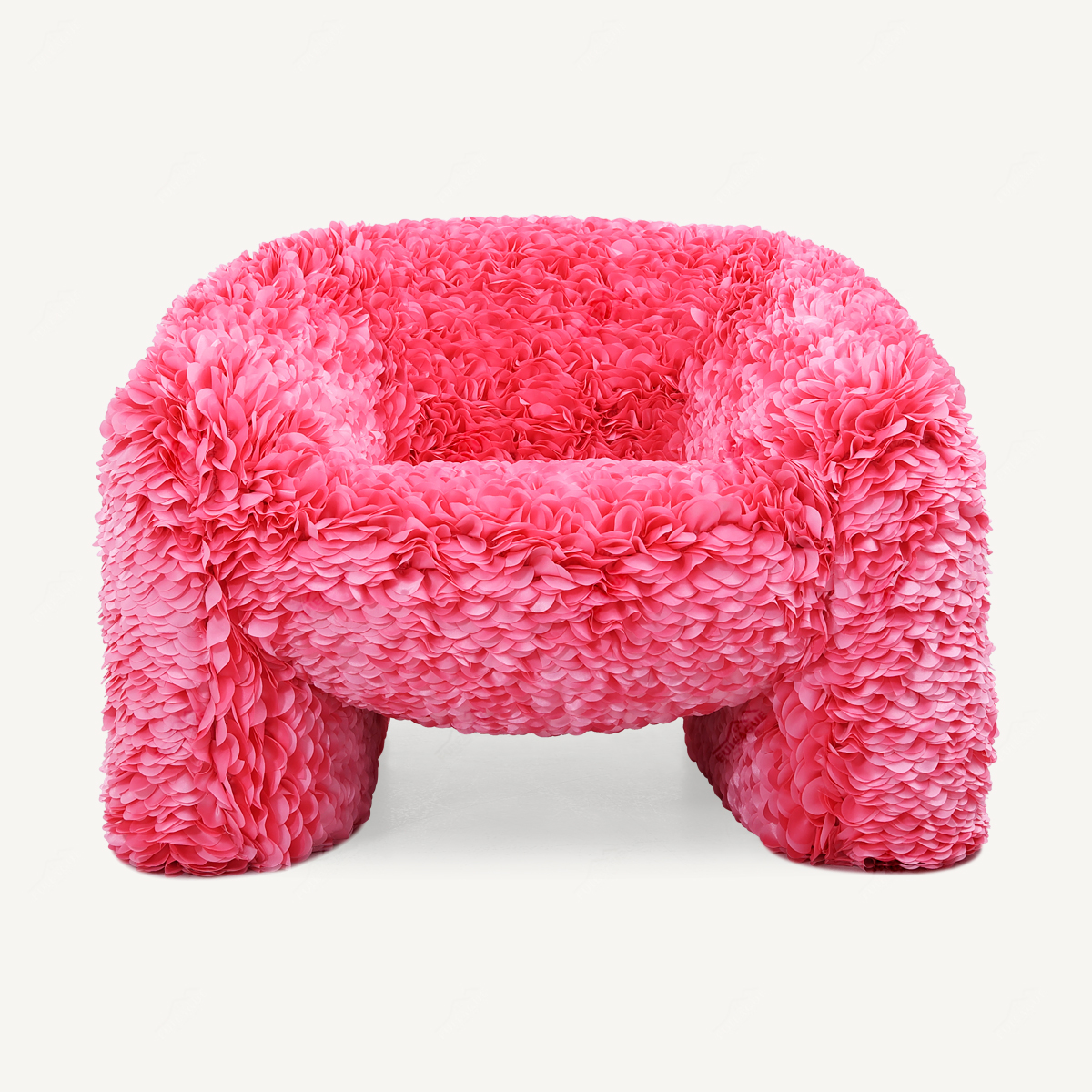 Modern Armchair Petal Chair In Fabric FA415-F