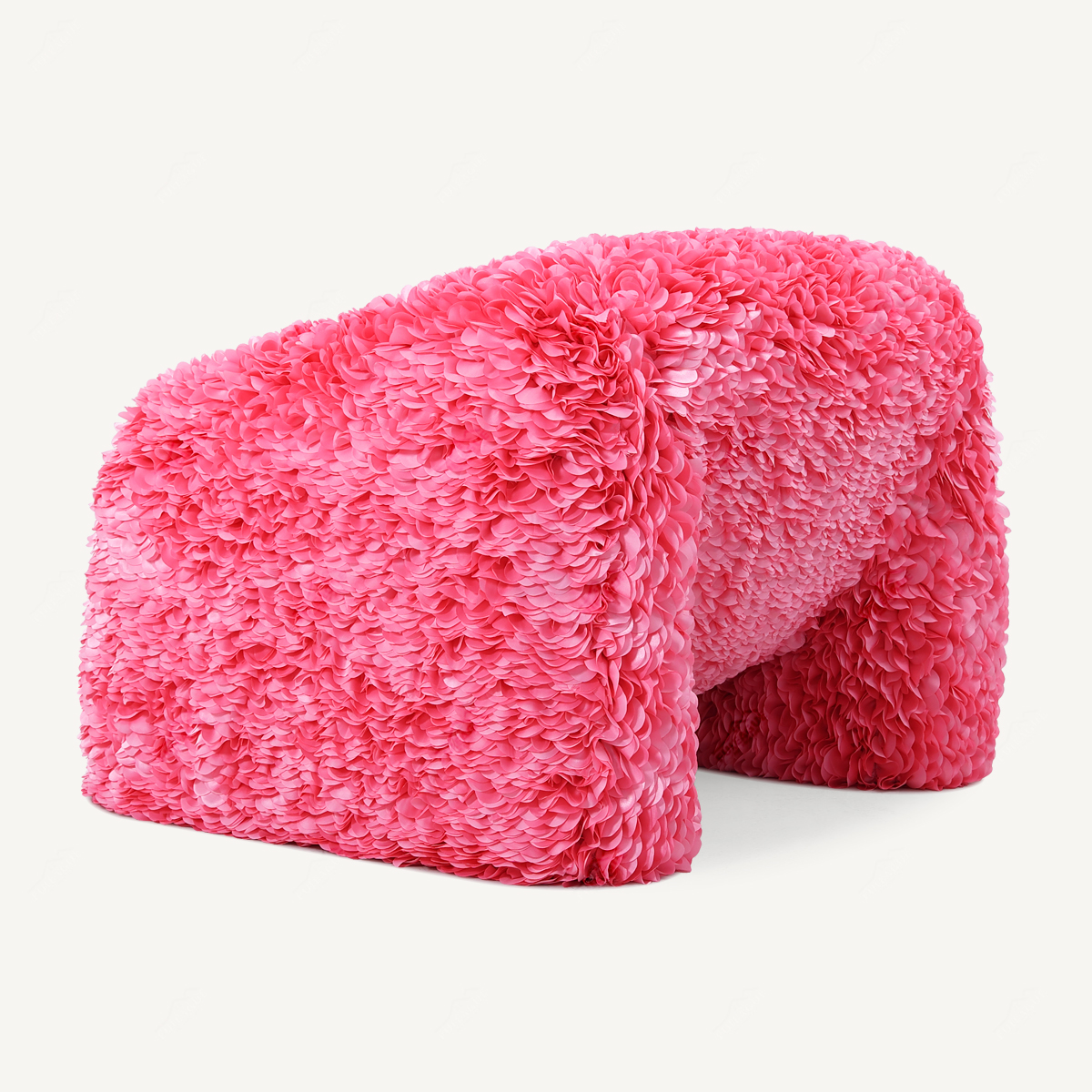 Modern Armchair Petal Chair In Fabric FA415-F