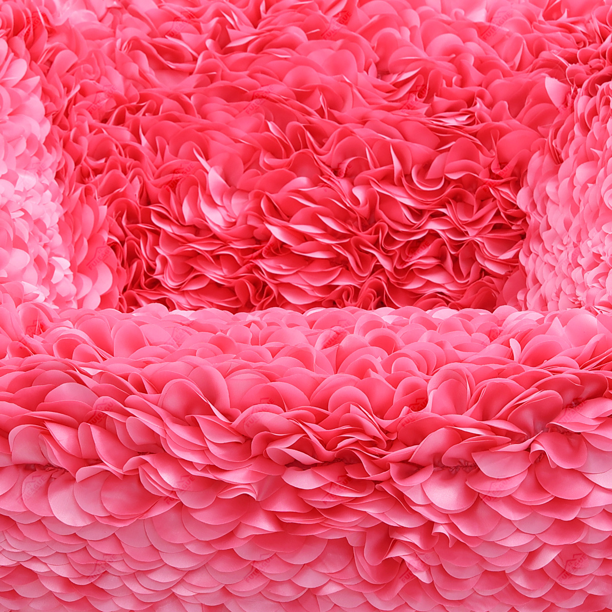 Modern Armchair Petal Chair In Fabric FA415-F