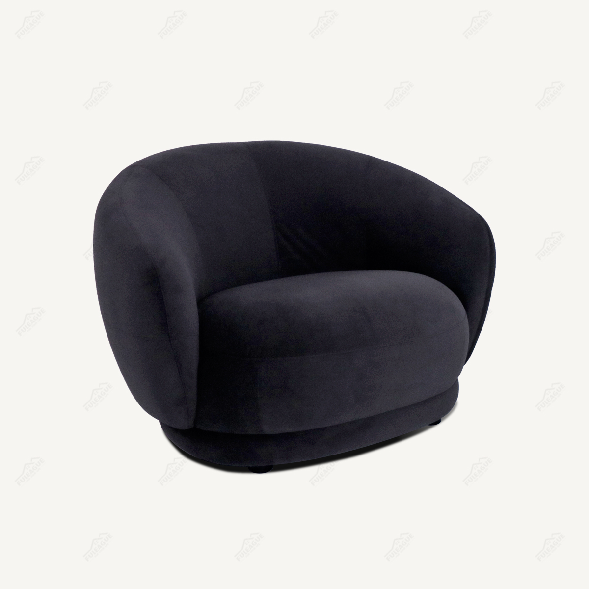 Modern Comfortable Armchair In Fabric FA391-1S-F