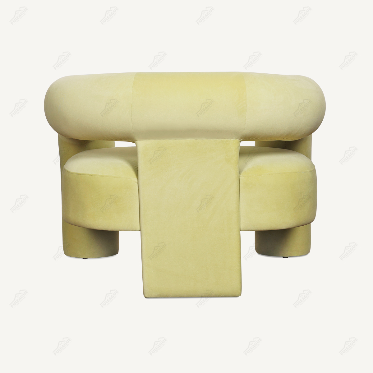 Modern Comfortable Lounge Chair In Fabric FA375-F