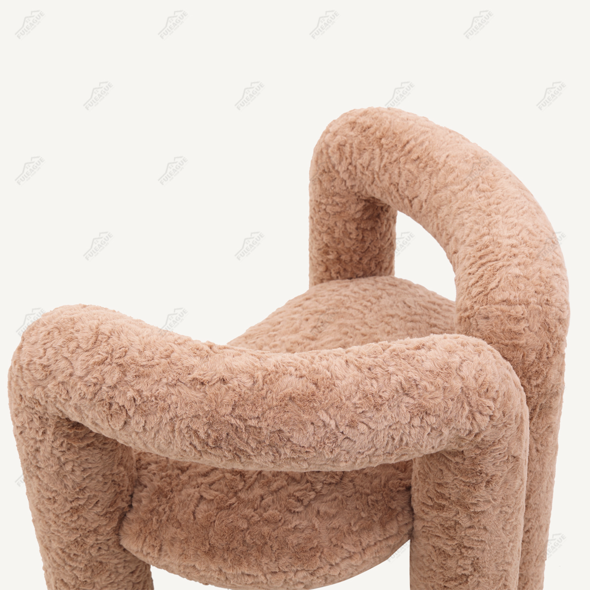 Modern Comfortable Lounge Chair In Fabric FA405-F