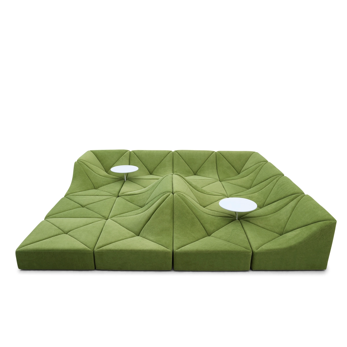 Modern Modular Sofa 16 Pieces Sectional Sofa In Fabric FA399-16PCS-D