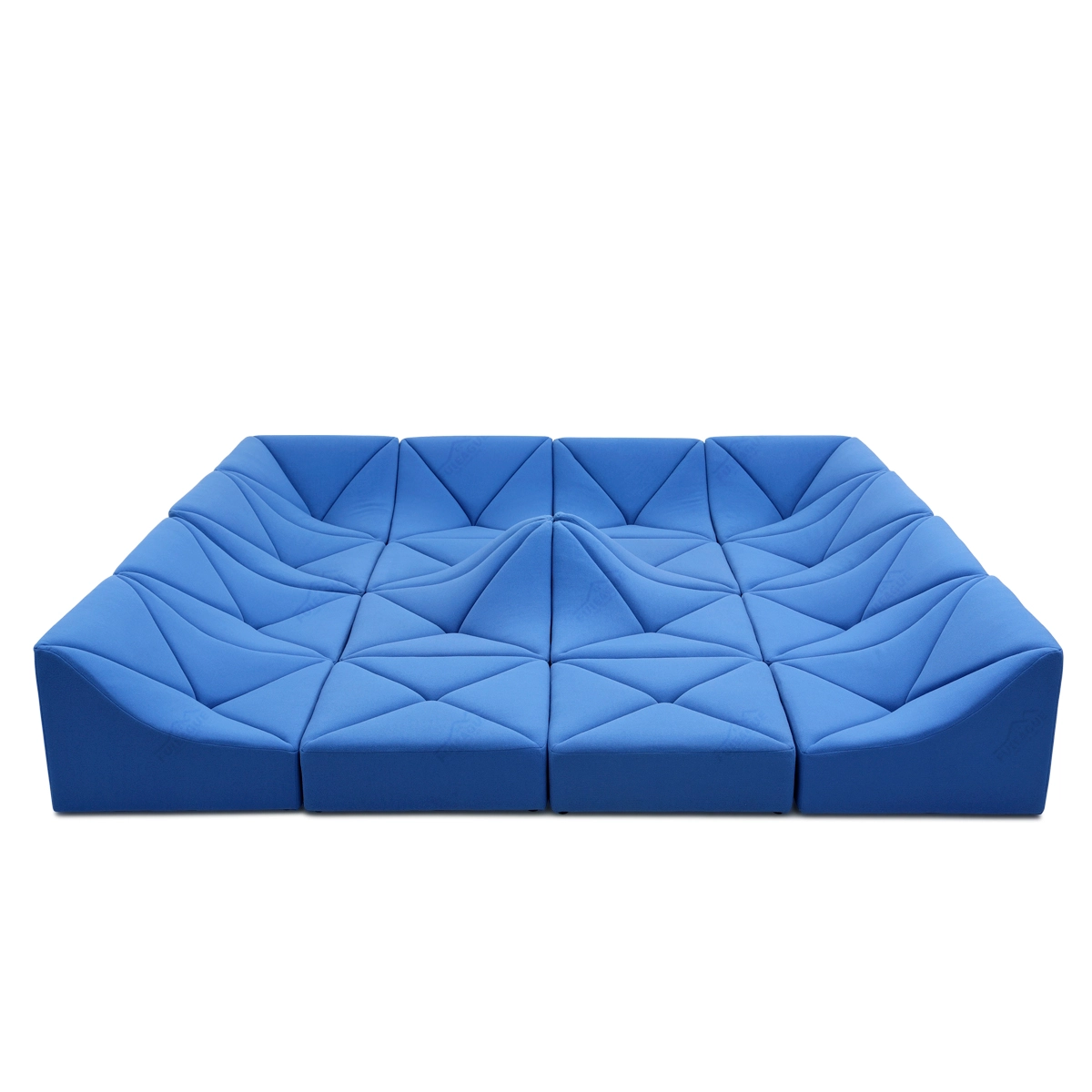 Modern Modular Sofa Sectional 16 Pieces Sectional Sofa In Fabric FA399-16PCS-B