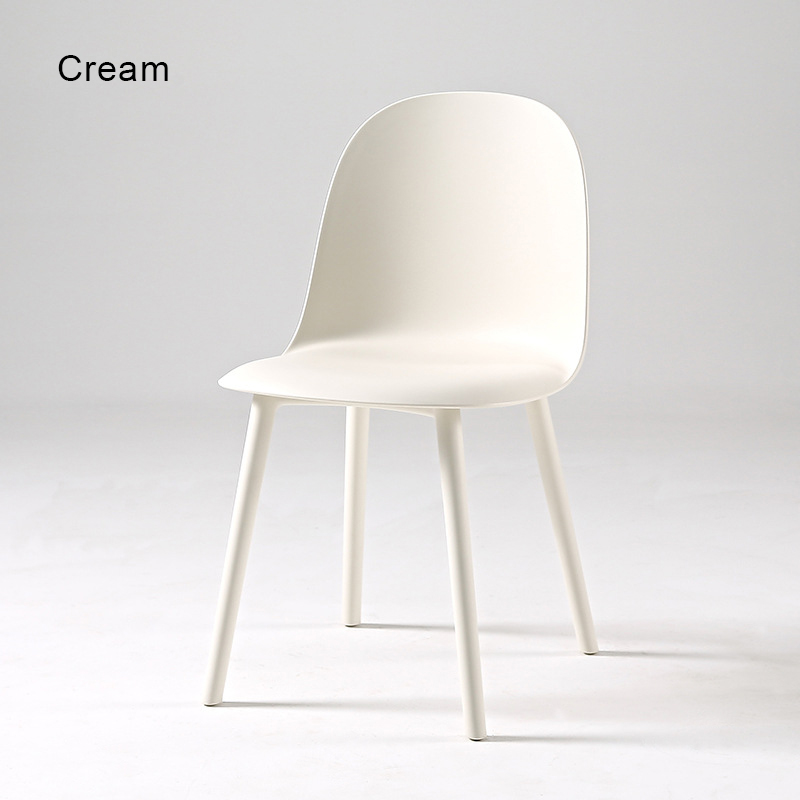 Modern Plastic Dining Chair FXD056-PP(Set of 4)