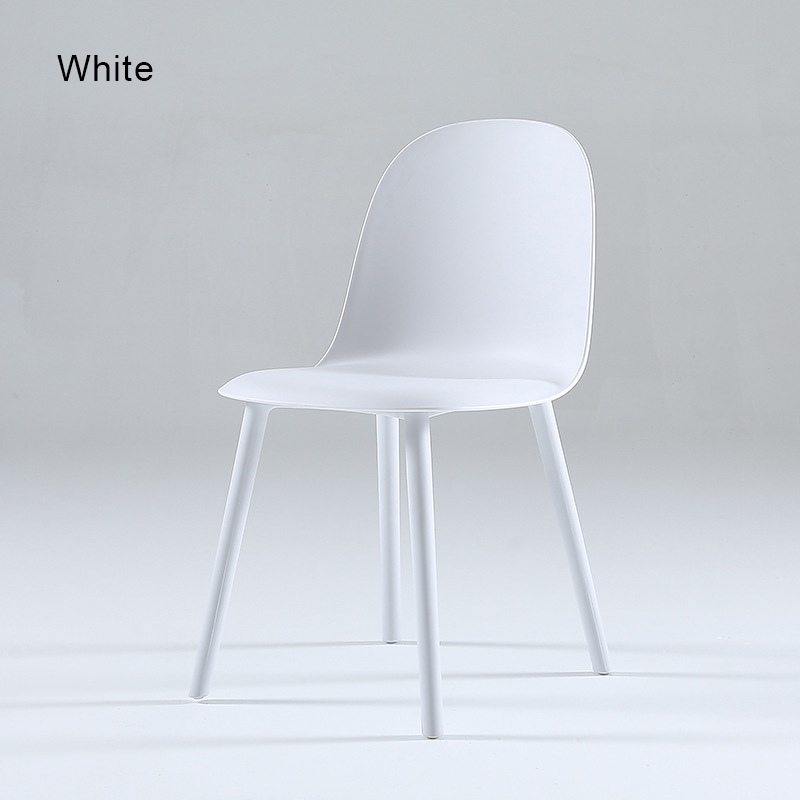 Modern Plastic Dining Chair FXD056-PP(Set of 4)