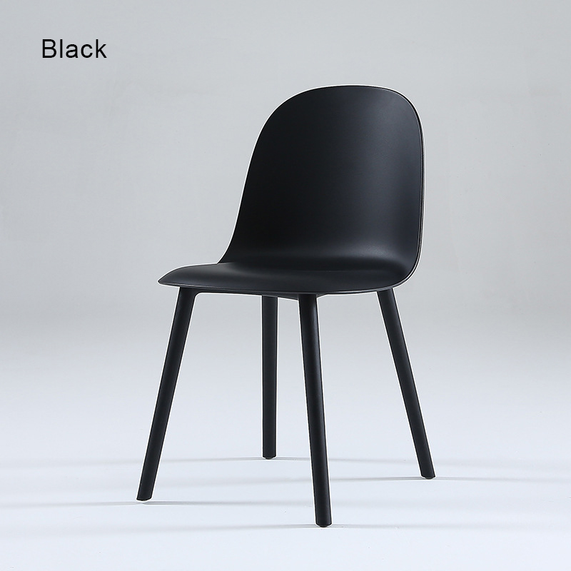 Modern Plastic Dining Chair FXD056-PP(Set of 4)