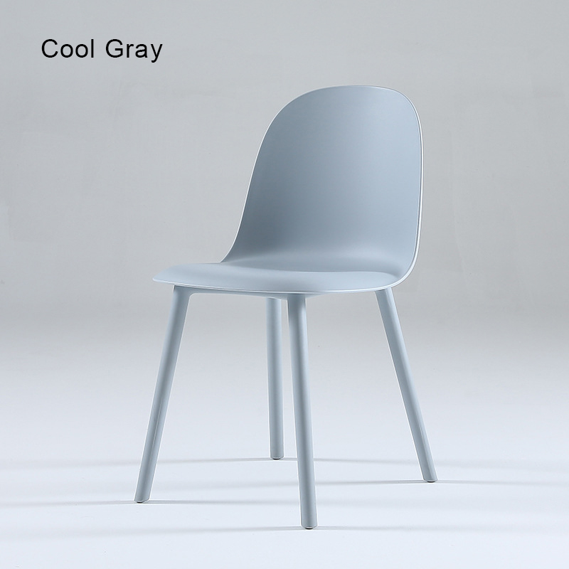 Modern Plastic Dining Chair FXD056-PP(Set of 4)