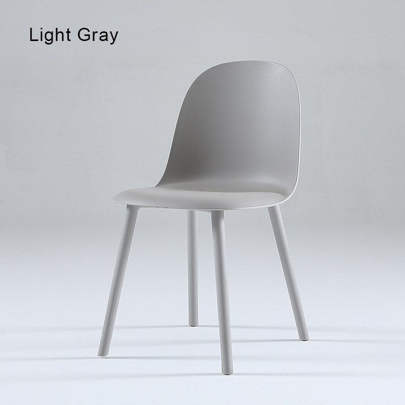 Modern Plastic Dining Chair FXD056-PP(Set of 4)