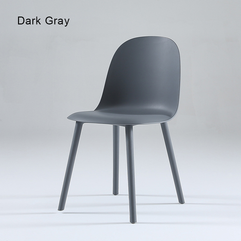 Modern Plastic Dining Chair FXD056-PP(Set of 4)