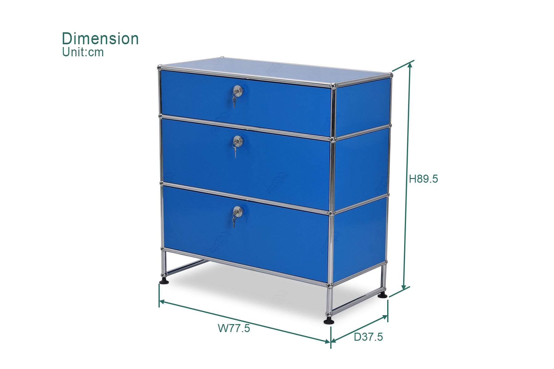 Fuleague modern sideboard cabinet dimension FT085
