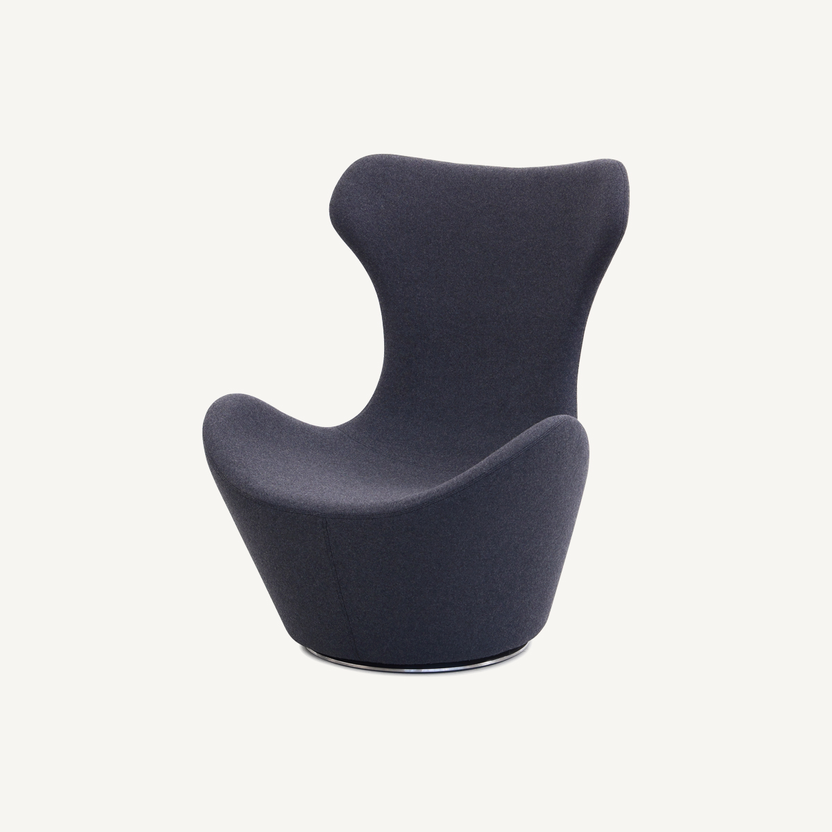 Modern Swivel Lounge Chair In Fabric FA231-F