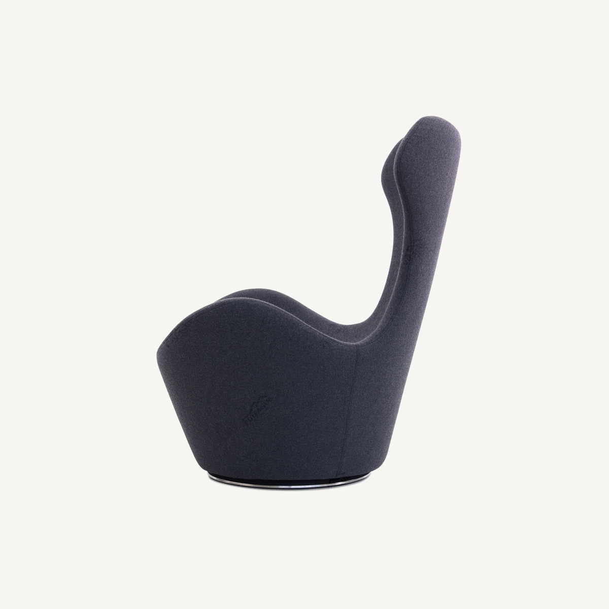 Modern Swivel Lounge Chair In Fabric FA231-F