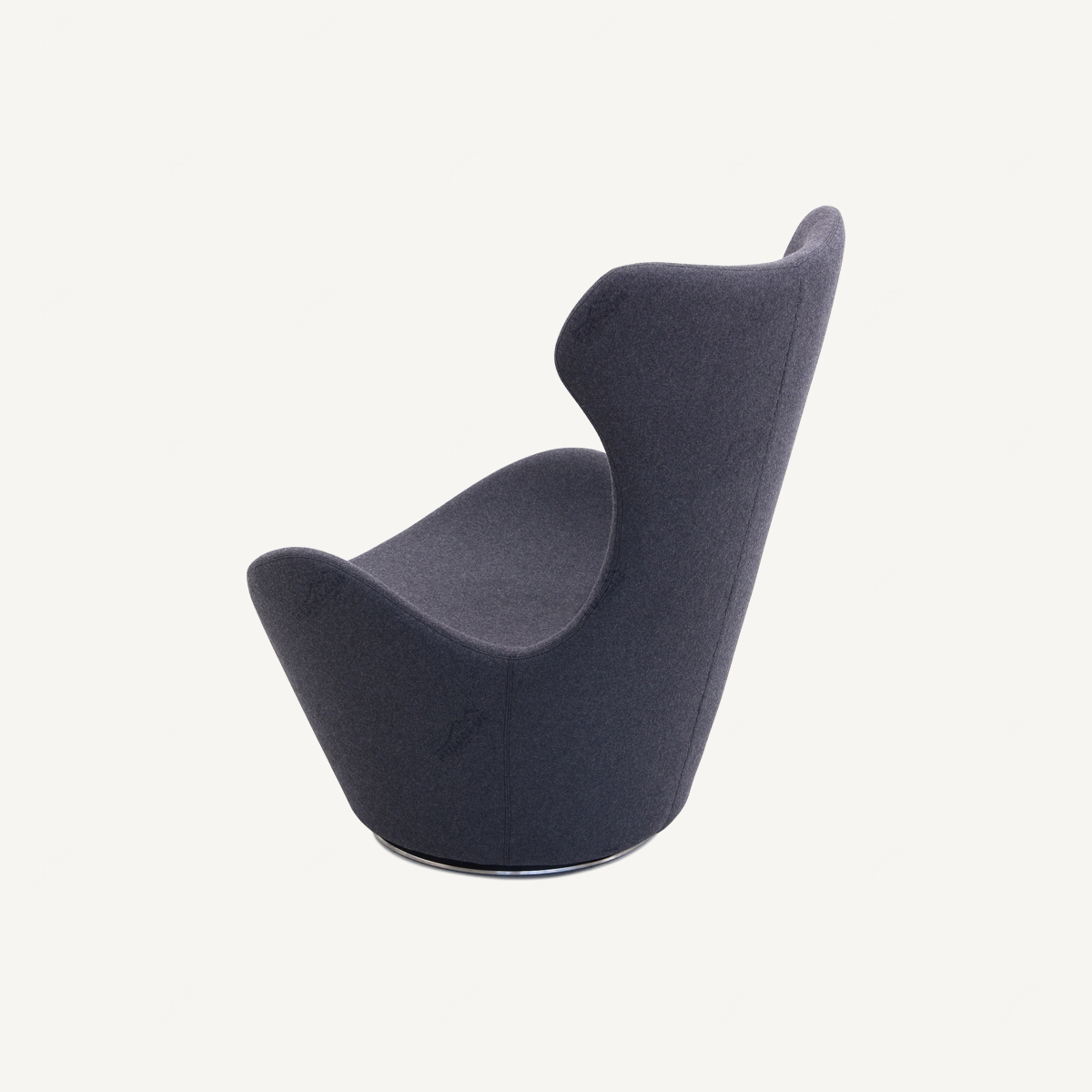 Modern Swivel Lounge Chair In Fabric FA231-F