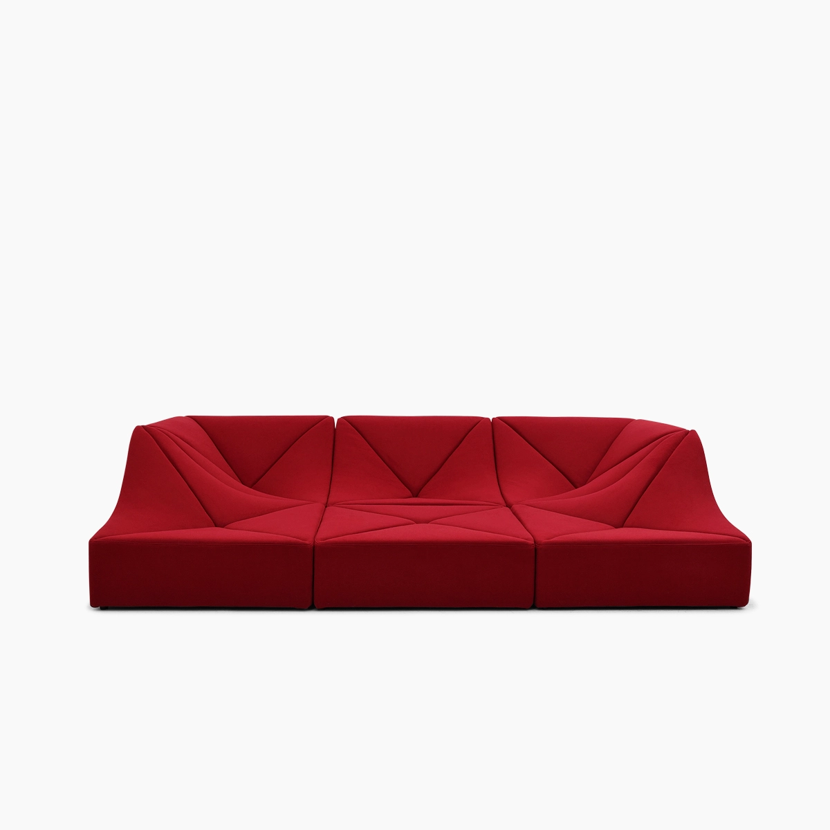 Modular Couch 6 Pieces Sectional Sofa In Fabric FA399-6PCS-B