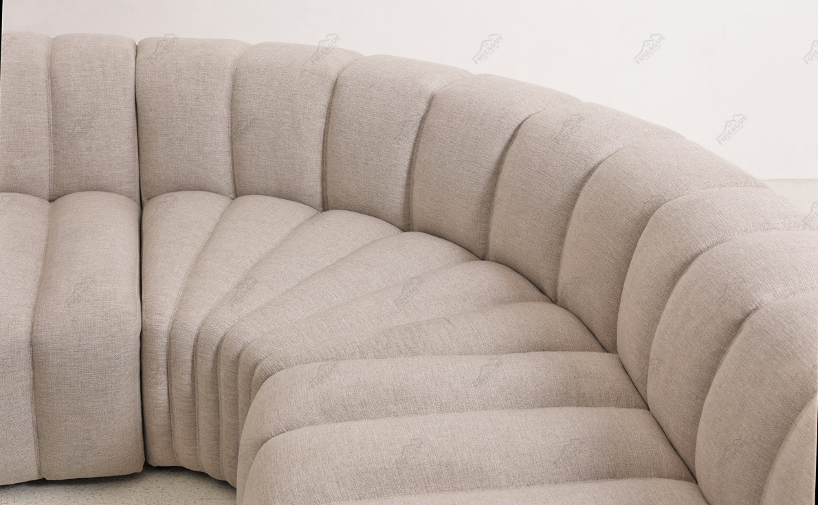 Fuleague modern sofas for living room FA372-Corner-F