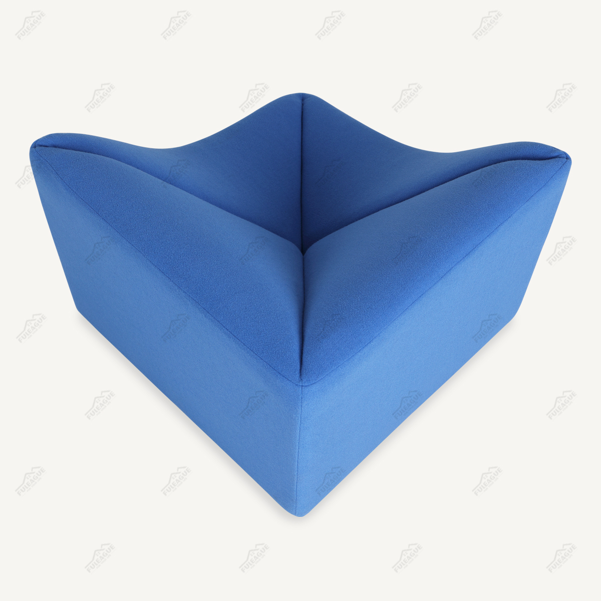 Modular Corner Sofa With Armrest In Fabric FA399-Corner-F