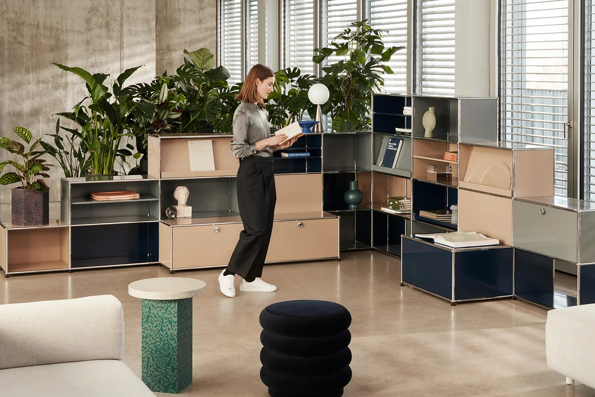 Modern Office Furniture Redefined: Explore USM Haller, LC3, and Dune Couch Replicas from Fuleague