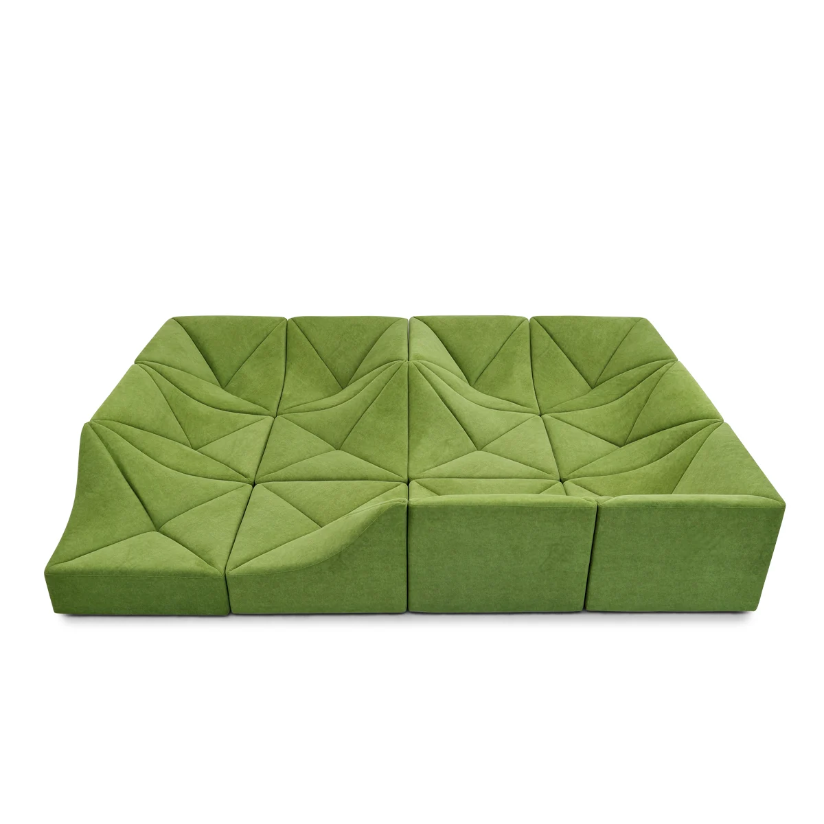 Modular Sofa 12 Pieces Sectional Sofa In Fabric FA399-12PCS-B