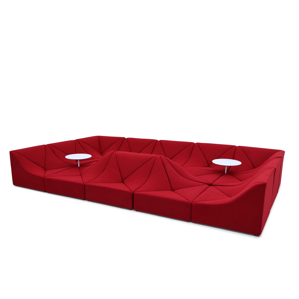 Modular Sofa 15 Pieces Sectional Sofa In Fabric FA399-15PCS-B