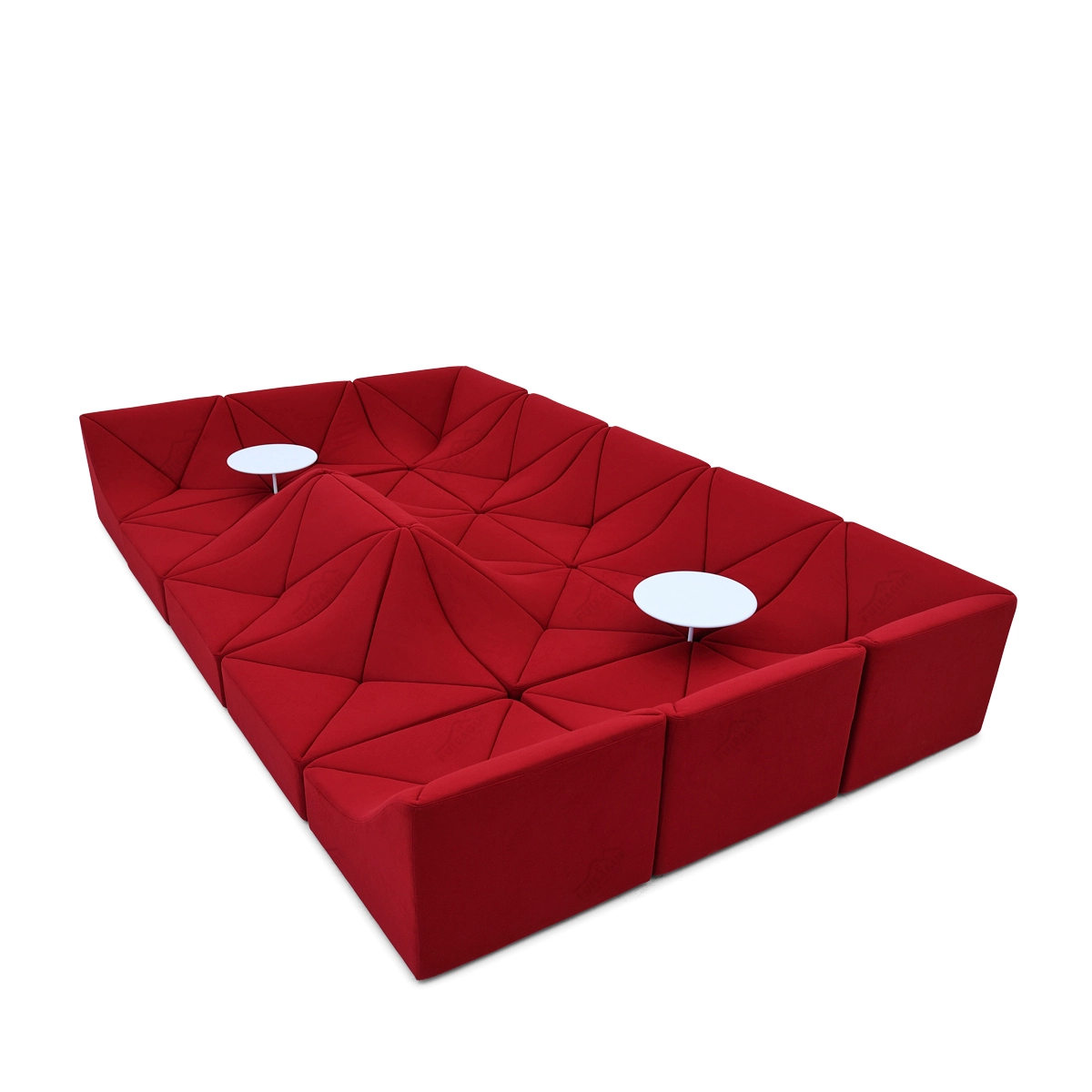 Modular Sofa 15 Pieces Sectional Sofa In Fabric FA399-15PCS-B