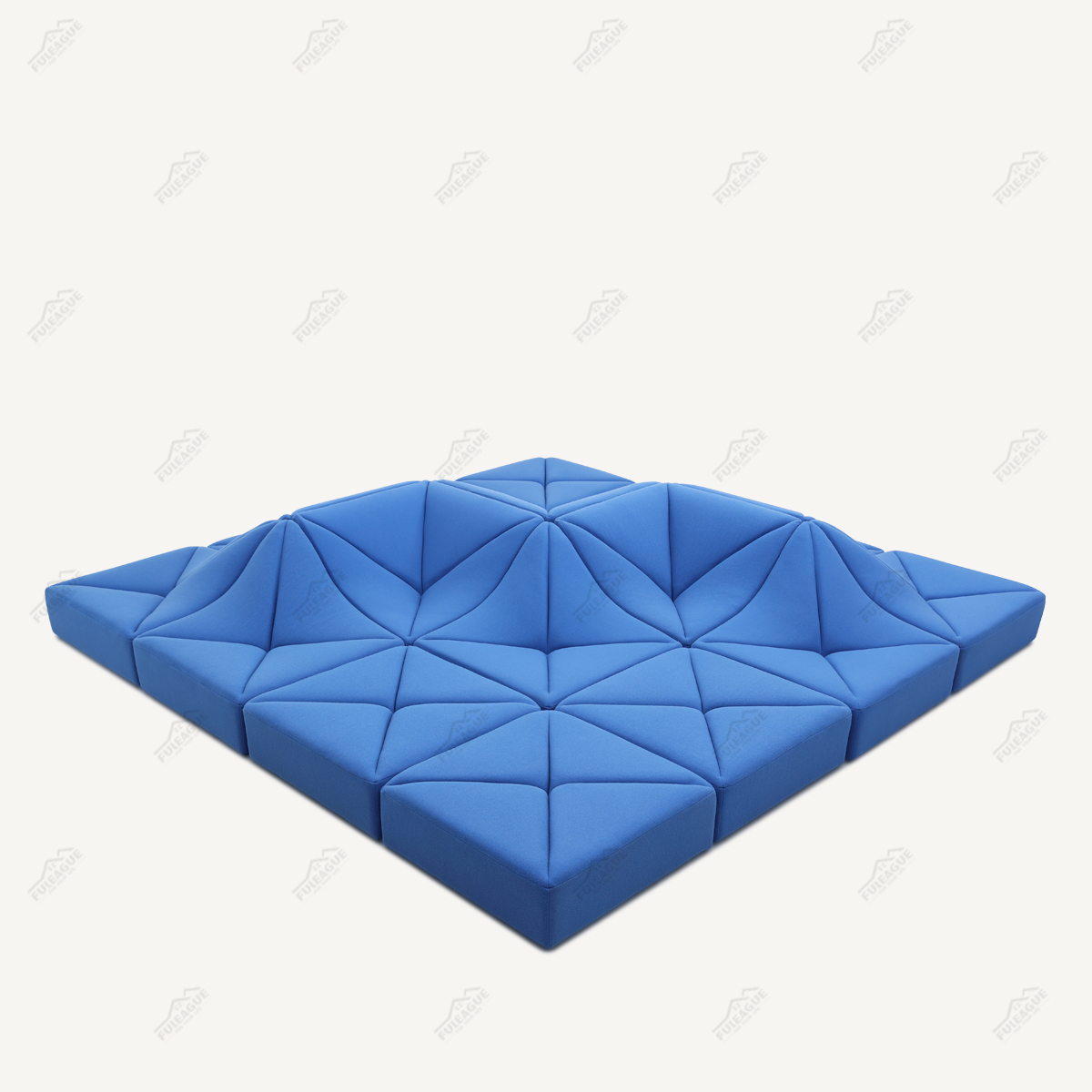 Modular Sofa 16 Pieces Sectional Sofa In Fabric FA399-16PCS-C