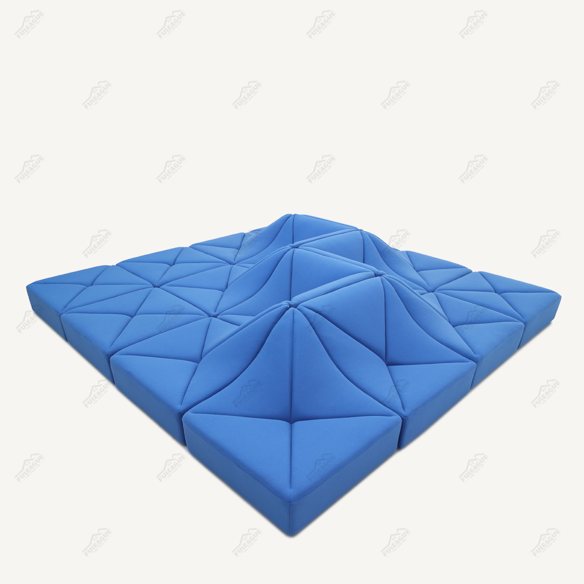 Modular Sofa 16 Pieces Sectional Sofa In Fabric FA399-16PCS-C