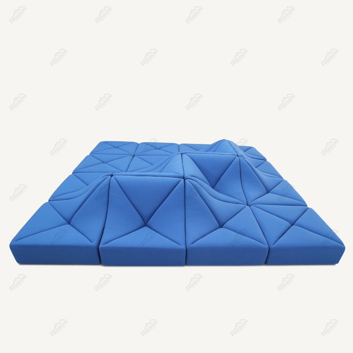 Modular Sofa 16 Pieces Sectional Sofa In Fabric FA399-16PCS-C