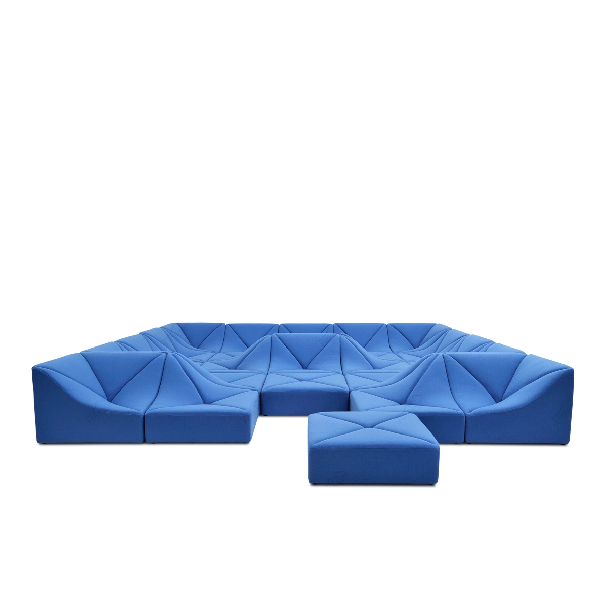 Modular Sofa 25 Pieces Sectional Sofa In Fabric FA399-25PCS-A