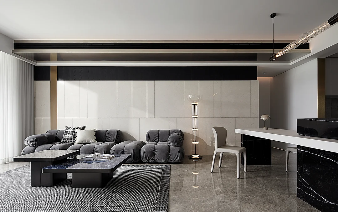 modular sofa for open space