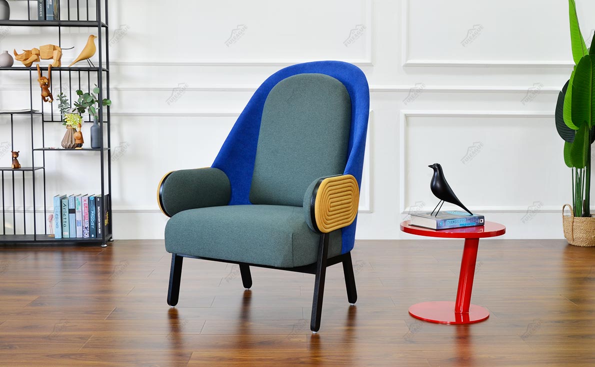 Fuleague moon armchair by charles kalpakian FA357-F