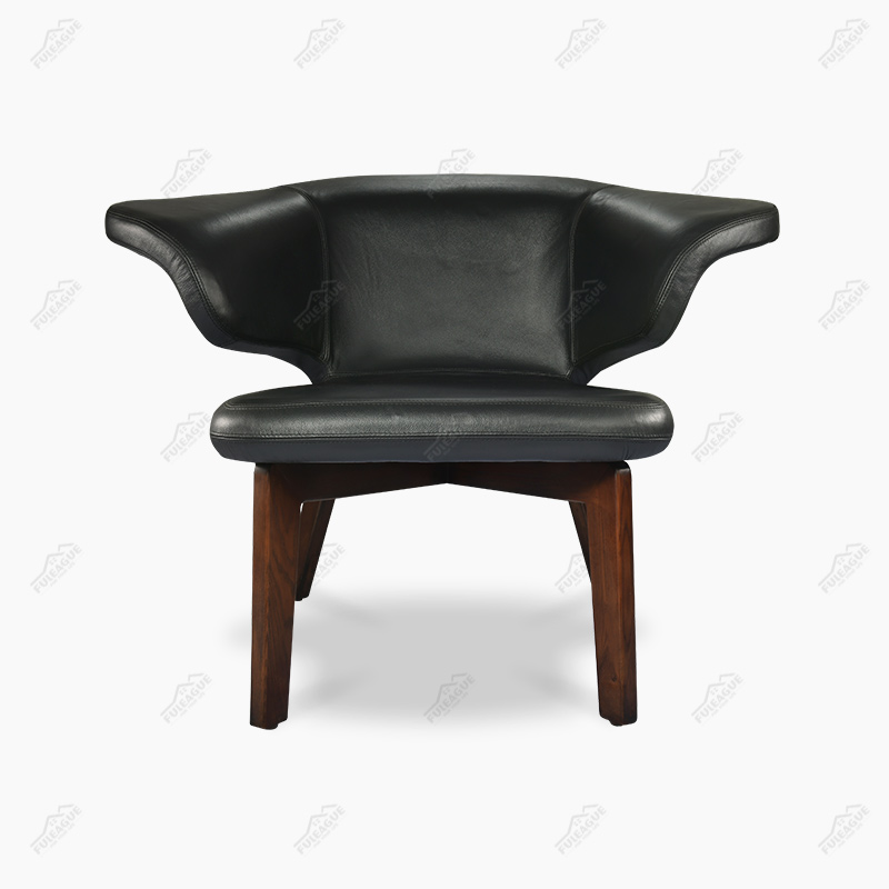 Munich Lounge Chair Replica in Full Aniline Grain Leather FA184-1S-ANL