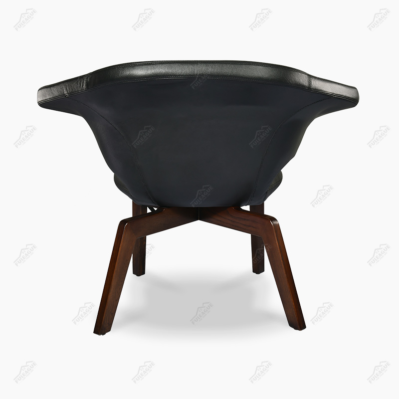 Munich Lounge Chair Replica in Full Aniline Grain Leather FA184-1S-ANL