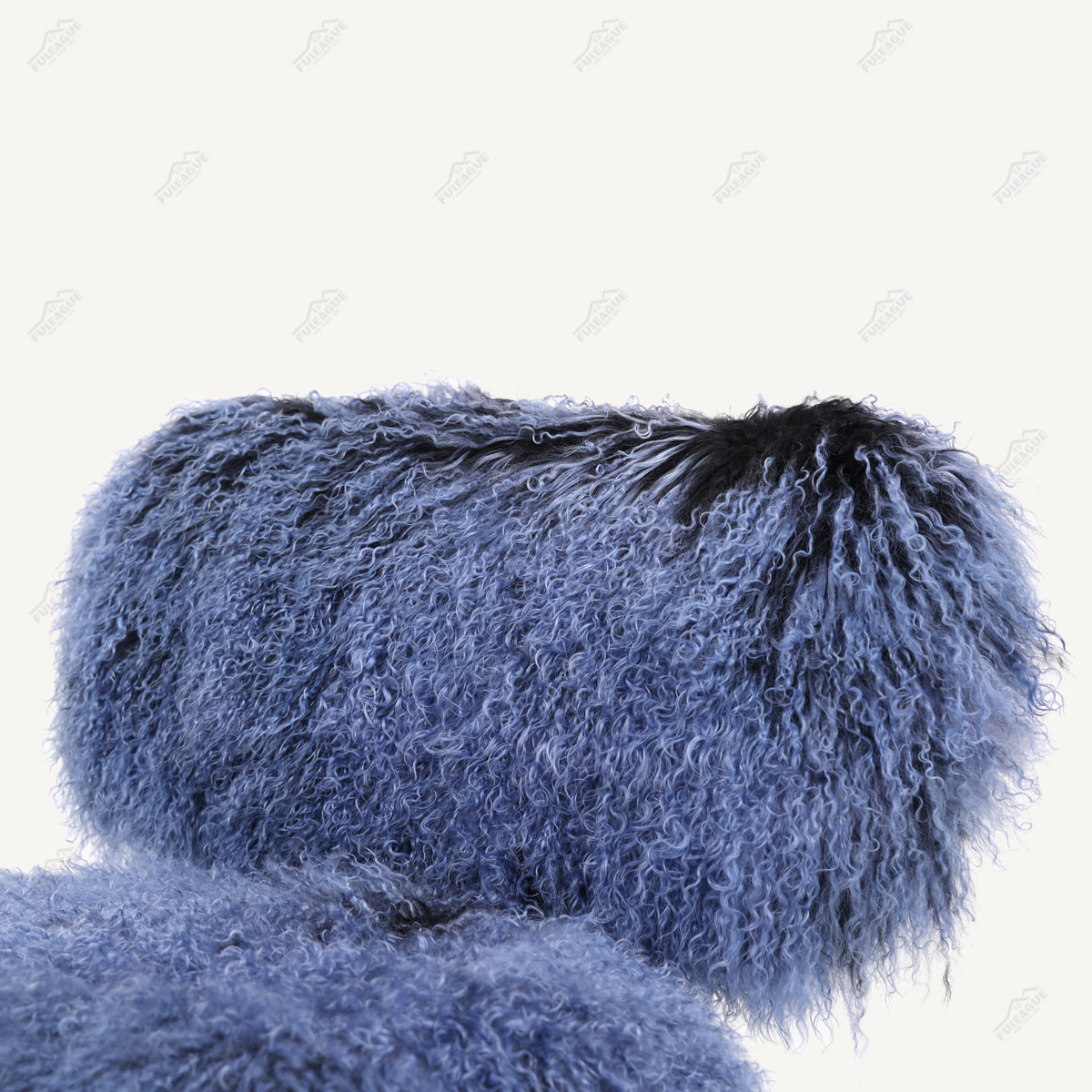 Nepal Chair Replica in Mongolia Leather FA340