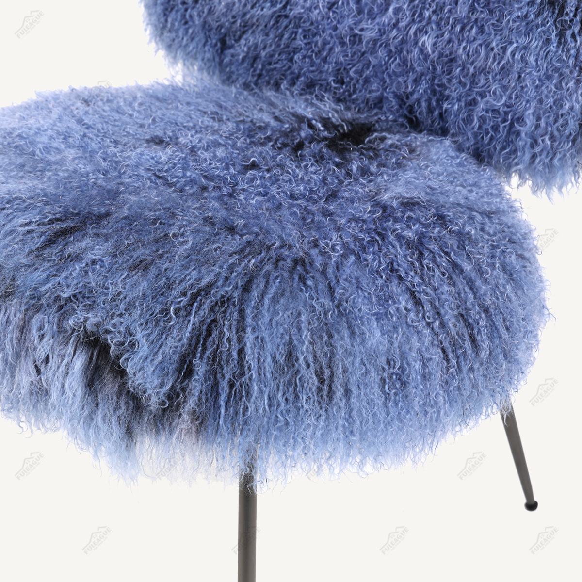 Nepal Chair Replica in Mongolia Leather FA340