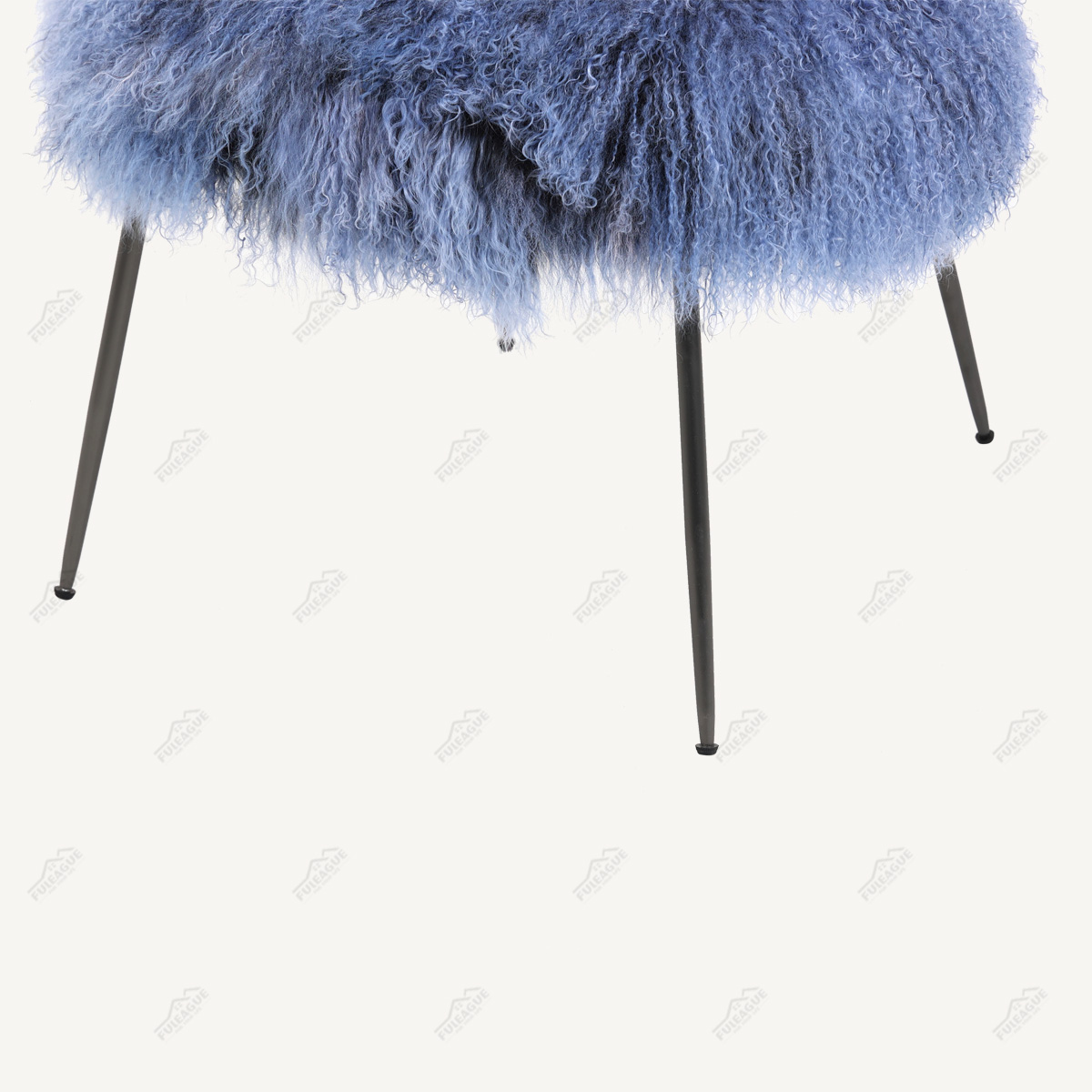 Nepal Chair Replica in Mongolia Leather FA340