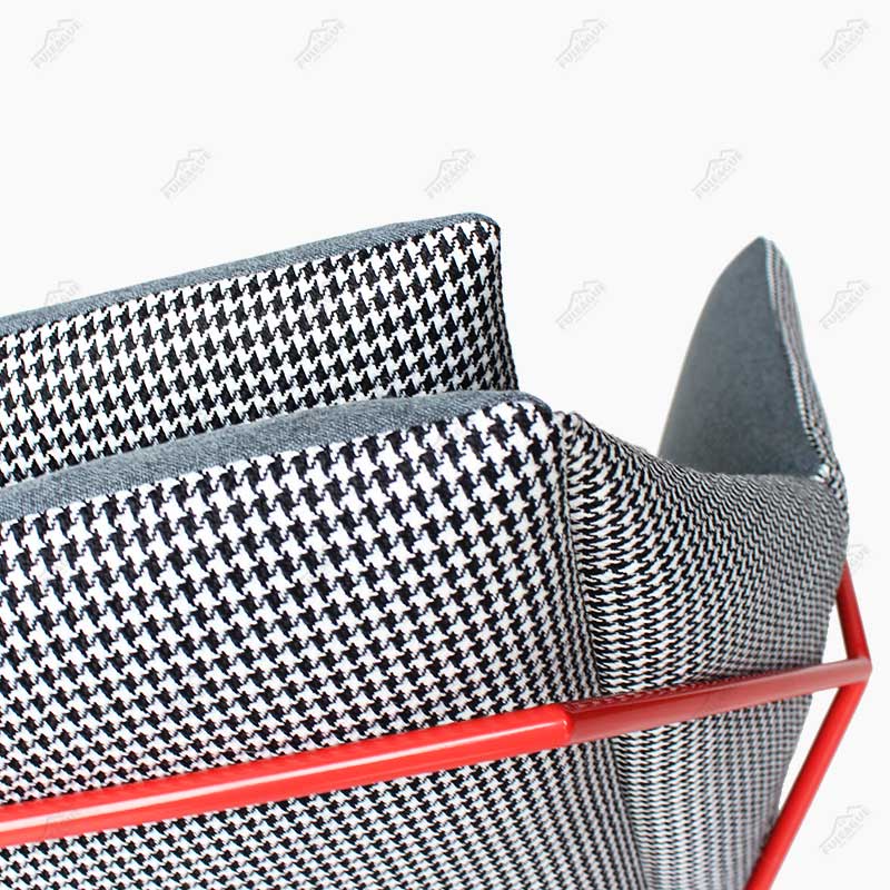 New York Armchair Replica by Sergio Bicego in Fabric FA185-F