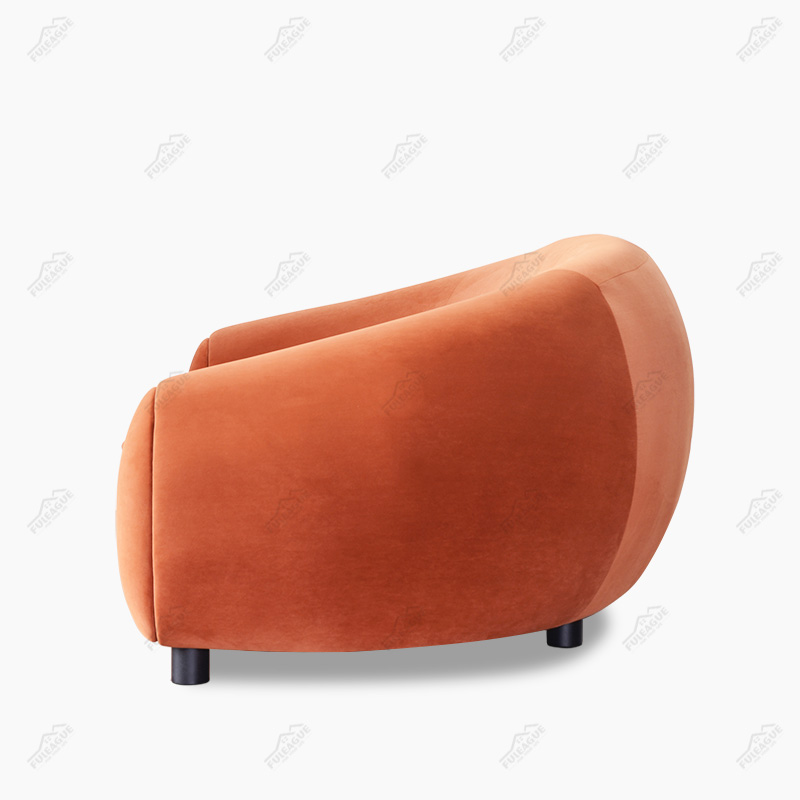 Polar Bear Sofa Replica by Jean Royere Three Seater Sofa FA359-3S-F