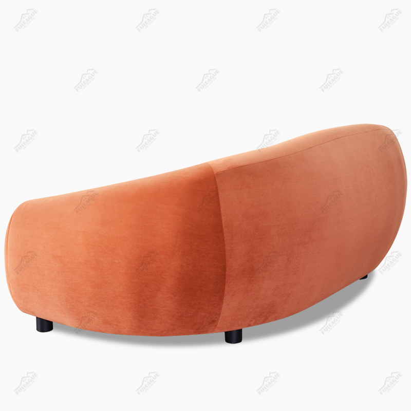 Polar Bear Sofa Replica by Jean Royere Three Seater Sofa FA359-3S-F