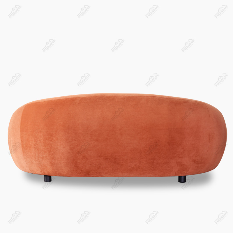 Polar Bear Sofa Replica by Jean Royere Three Seater Sofa FA359-3S-F