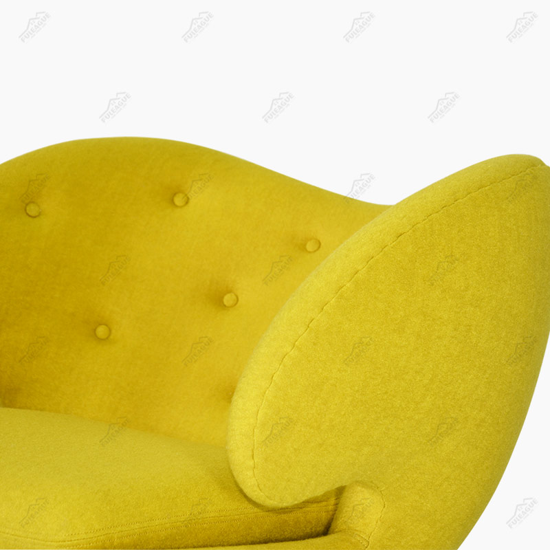 Pelican Chair Replica in Cashmere FA061-1S-F