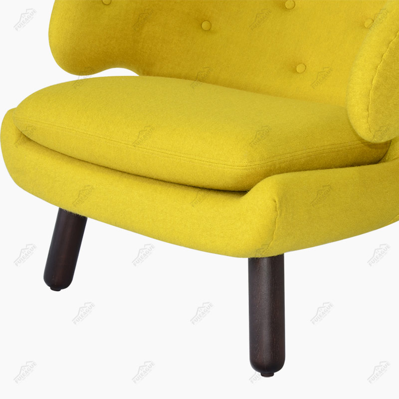 Pelican Chair Replica in Cashmere FA061-1S-F