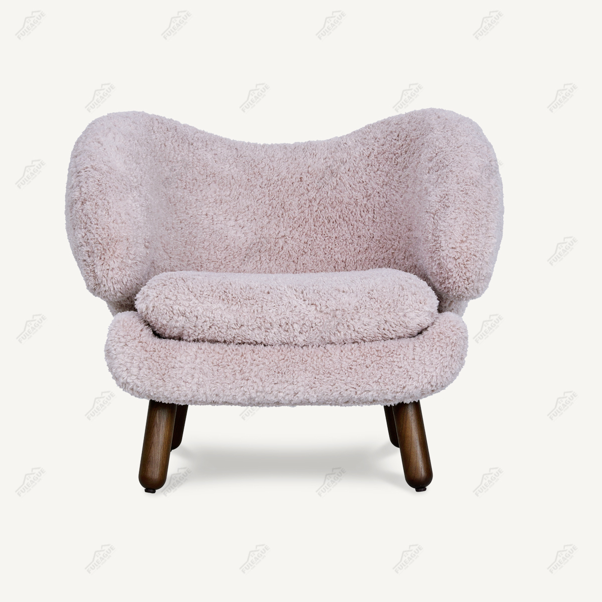 Pelican Chair Replica in Cashmere FA061-1S-F