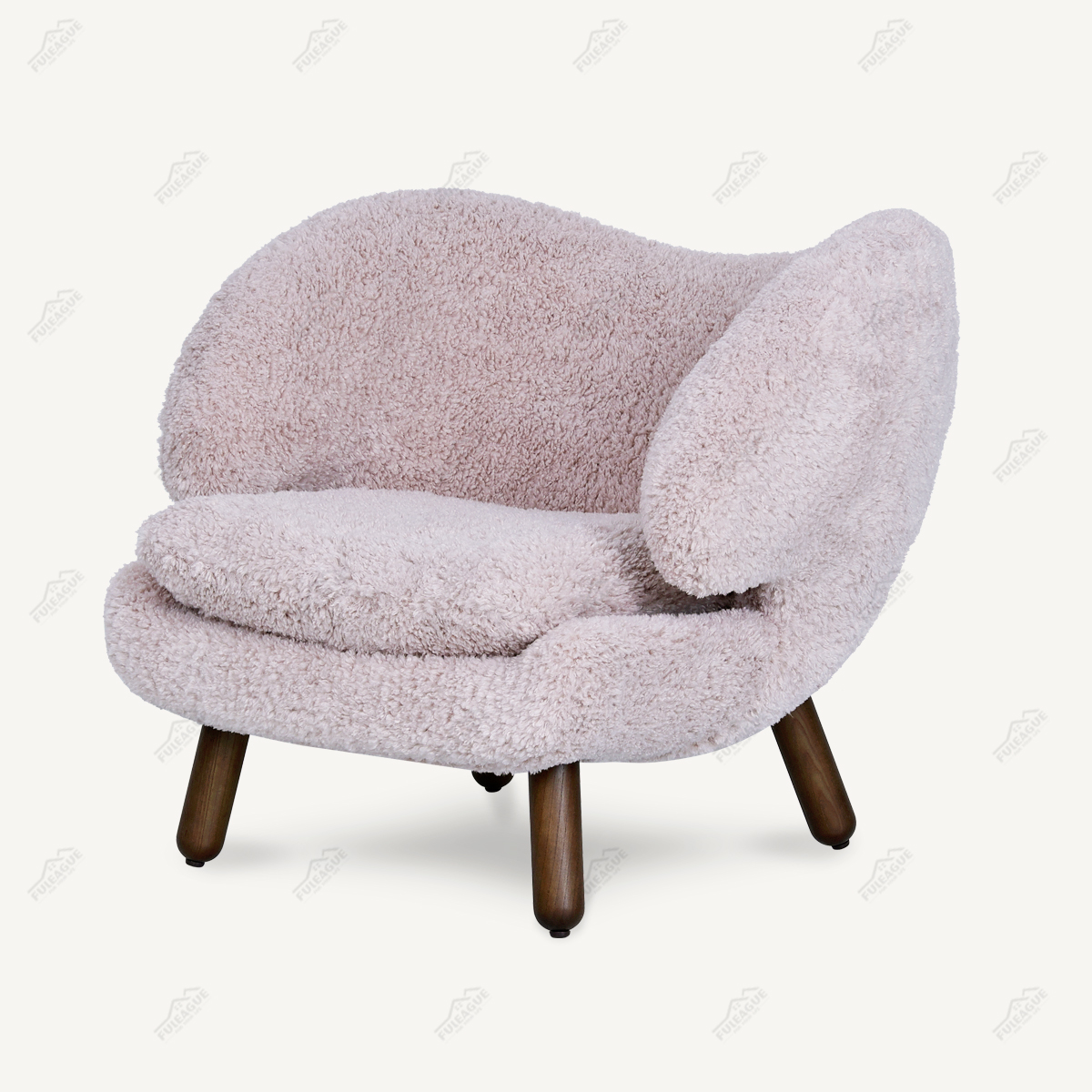 Pelican Chair Replica in Cashmere FA061-1S-F